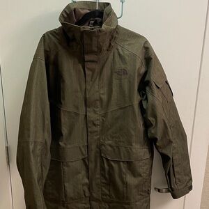 The North Face Dark Green Performance Jacket